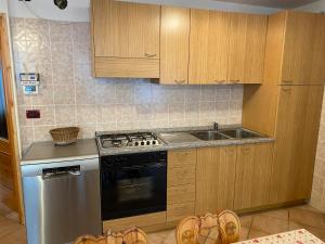 Cucina o angolo cottura di Testa Grigia