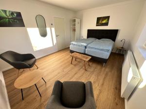 Posezení v ubytování Apartment Fernsicht