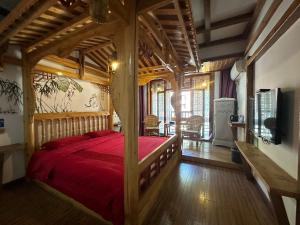 Mountain View Guesthouse客房内的一张或多张床位