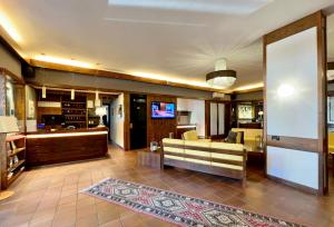 The lobby or reception area at Hotel Bella Venezia