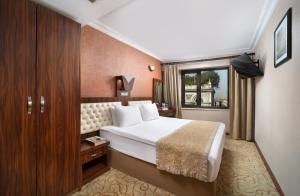 Postel nebo postele na pokoji v ubytování Elan Hotel Istanbul Pera