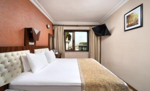 Postel nebo postele na pokoji v ubytování Elan Hotel Istanbul Pera