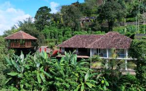 Spice Forest Plantation Homestay, Thekkady في Vandiperiyār: منزل في وسط غابة