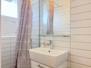 Koupelna v ubytování Three Bedroom Apartment In Valby, Langagervej 66,