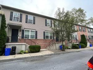 a house on the side of a street at Midtown Harrisburg Townhouse in Harrisburg