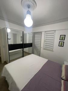 Postel nebo postele na pokoji v ubytování Апартаменты Blue&White Sitesi
