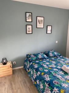 Postel nebo postele na pokoji v ubytování Maison neuve cosy à 20 min des plages #lorient #cosy