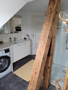 Kuchyň nebo kuchyňský kout v ubytování Ferienwohnung Dornbirn City