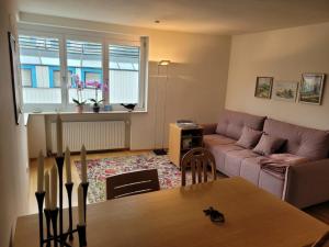 Posezení v ubytování Ferienwohnung Dornbirn City
