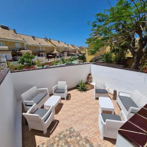 Posezení v ubytování Arcasa by Villas Rinamar