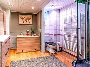 Koupelna v ubytování Holiday Home in Vielsalm with Jacuzzi & Views