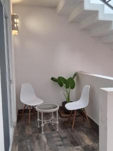 Posezení v ubytování Villas Carlota Cancún