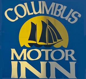 Certifikát, hodnocení, plakát nebo jiný dokument vystavený v ubytování Columbus Motor Inn