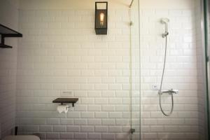Ein Badezimmer in der Unterkunft 未艾公寓WeLove Apartment