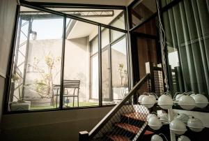 Ein Balkon oder eine Terrasse in der Unterkunft 未艾公寓WeLove Apartment