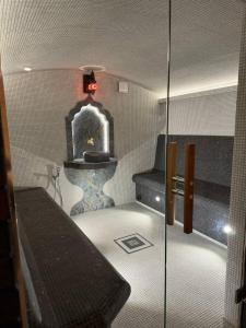 Voodi või voodid majutusasutuse Silveroks Hotel toas