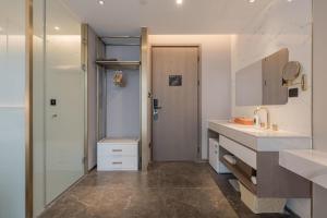Phòng tắm tại Atour X hotel Shanghai Wujiaochang INNO Chuangzhi