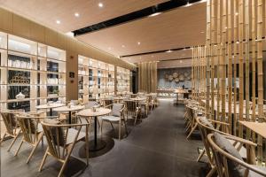 Restaurace v ubytování Atour Hotel Shanghai World Expo Center