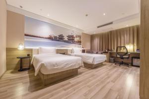 Fotografie z fotogalerie ubytování Atour Hotel Beijing Yansha Sanyuan Bridge v Pekingu