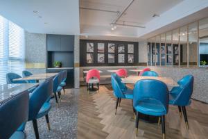 Posezení v ubytování Atour Hotel Chengdu Jiuyanqiao NetEase Selected