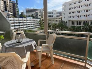 Balkoni atau teres di H4U Apartments - Playa & Dunas
