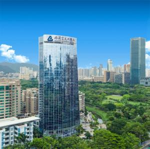 Linna Shenzhen üldine vaade või majutusasutusest Shenzhen Grand Skylight Garden Hotel pildistatud vaade