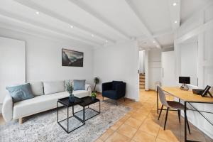 Istumisnurk majutusasutuses Sonniges Apartment mit traumhaftem Bergblick