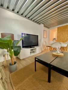 A television and/or entertainment centre at Loft Alameda en Sevilla