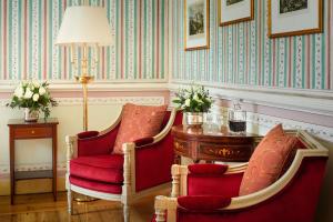 Uma área de estar em Valverde Sintra Palácio de Seteais - The Leading Hotels of the World