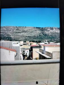 a view from a window of a city at Twins in Solarino