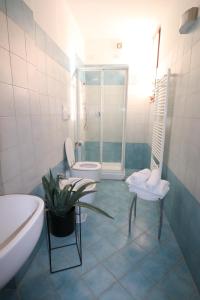 Koupelna v ubytování Hotel Rio Umbertide + 33 fotografií