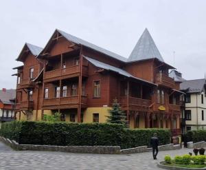 Budova, kde se hotel nachází