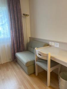 Ruang duduk di Hôtel les Berges
