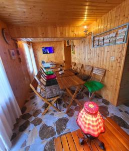 Posezení v ubytování Sighnaghi Art Hotel