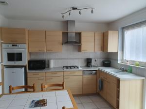 Dapur atau dapur kecil di Gite 4 pers. - 2 chambres entre Colmar/Mulhouse