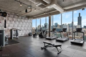 Gimnasio o equipo deportivo en Sage Modern Apartments Near Union Park in West Loop