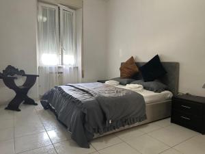 a bedroom with a bed and a window at holiday home in the Vatican in Rome