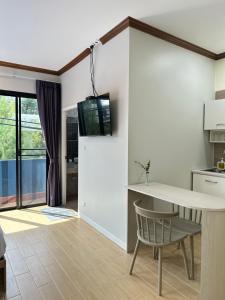 Kuchyň nebo kuchyňský kout v ubytování Kata Noi Place floor3
