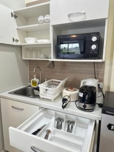 Kuchyň nebo kuchyňský kout v ubytování Kata Noi Place floor3