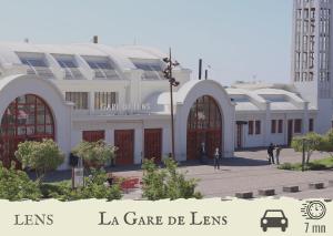 Fotografie z fotogalerie ubytování La Perle d'Or - Wifi - Parking - Jeux d'Arcade v destinaci Lens + 8 fotografií
