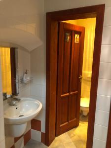 Kúpeľňa v ubytovaní Apartman U Andela