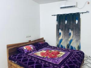 Postel nebo postele na pokoji v ubytování Immeuble Adam