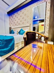 Χώρος καθιστικού στο Hotel Apple Inn & Suites, New Delhi