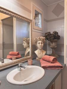 Kúpeľňa v ubytovaní La demeure des poètes chambres d'hôtes