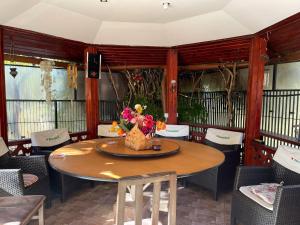 Et opholdsområde på Casa Edan Breaza