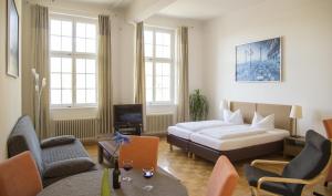 Posezení v ubytování Apartment Hotel Konstanz