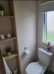 Bilik mandi di Delux Caravan - Clacton-on-sea