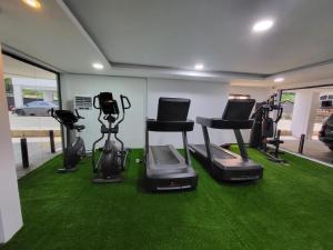 Líkamsræktarstöð og/eða líkamsræktaraðstaða á Ikoyi/Banana Studio Room
