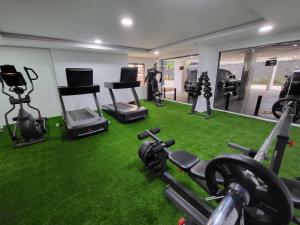 Líkamsræktarstöð og/eða líkamsræktaraðstaða á Ikoyi/Banana Studio Room