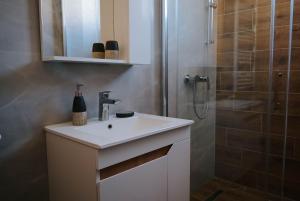 Vannituba majutusasutuses Apartmani Milan